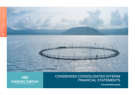 Miniature Arnarlax (Icelandic Salmon) Rapport semestriel 2025-h1