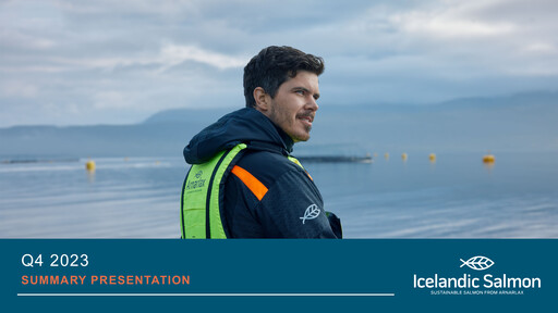 Thumbnail Arnarlax (Icelandic Salmon) Quarterly Report 2023-q4
