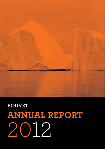 Thumbnail Bouvet Annual Report 2012