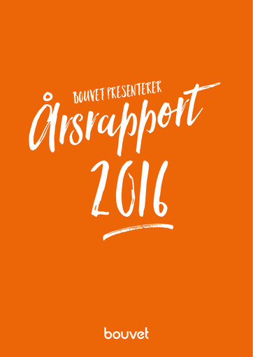 Thumbnail Bouvet Annual Report 2016