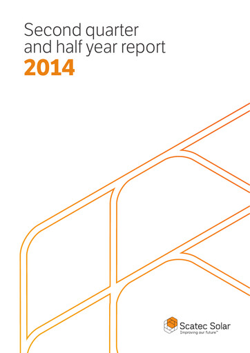 Thumbnail Scatec ASA Quarterly Report 2014-q2