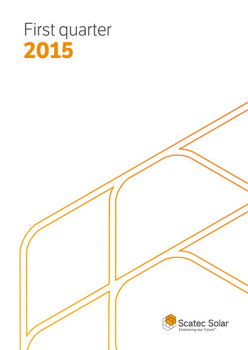 Thumbnail Scatec ASA Quarterly Report 2015-q1