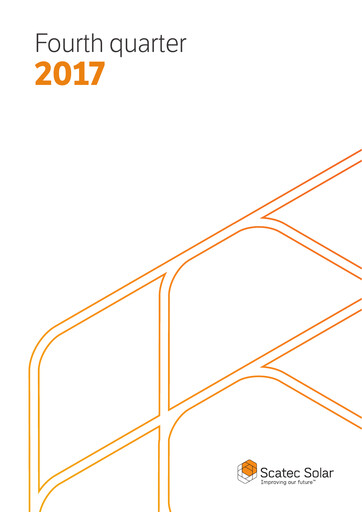 Thumbnail Scatec ASA Quarterly Report 2017-q4