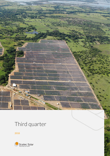 Thumbnail Scatec ASA Quarterly Report 2018-q3