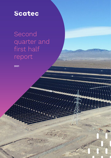 Thumbnail Scatec ASA Quarterly Report 2021-q2