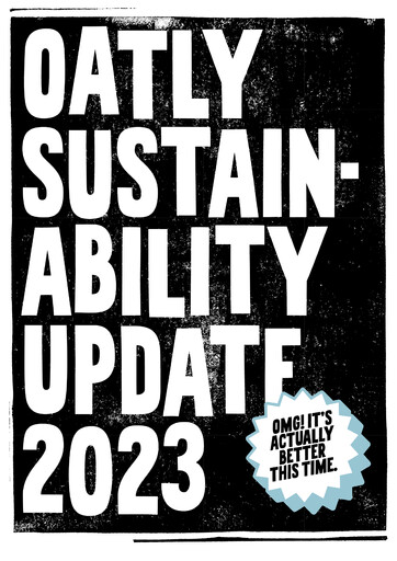 Thumbnail Oatly Sustainability Report 2023
