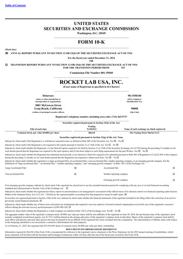 Thumbnail Rocket Lab Annual Report 2024