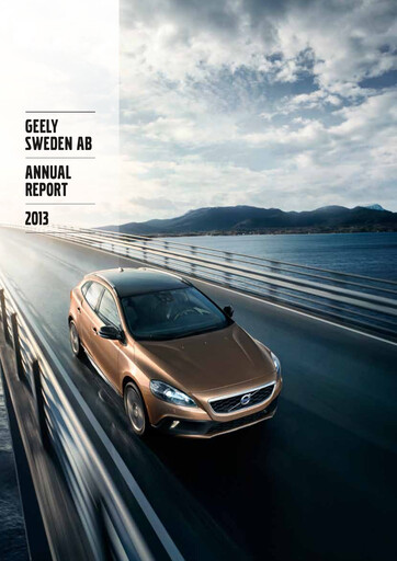 Thumbnail Volvo Car Annual Report 2013