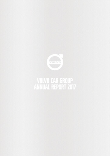 Thumbnail Volvo Car Annual Report 2017