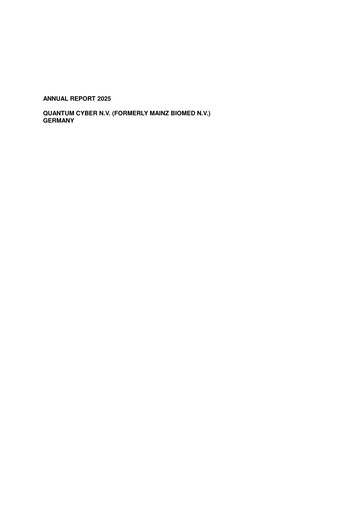 Vorschaubild Mainz Biomed Finanzmitteilung 2025