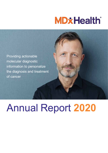 Thumbnail MDxHealth Annual Report 2020