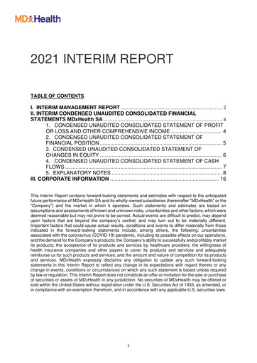 Thumbnail MDxHealth Half-year Report 2021-h1