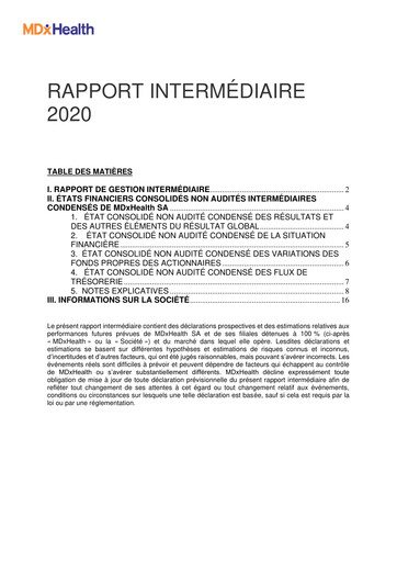 Thumbnail MDxHealth Half-year Report 2020-h1
