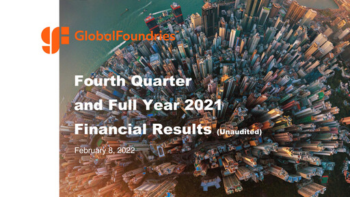 Thumbnail GlobalFoundries Quarterly Report 2021-q4