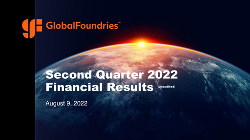 Thumbnail GlobalFoundries Quarterly Report 2022-q2