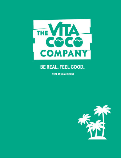 Thumbnail The Vita Coco Company Annual Report 2021