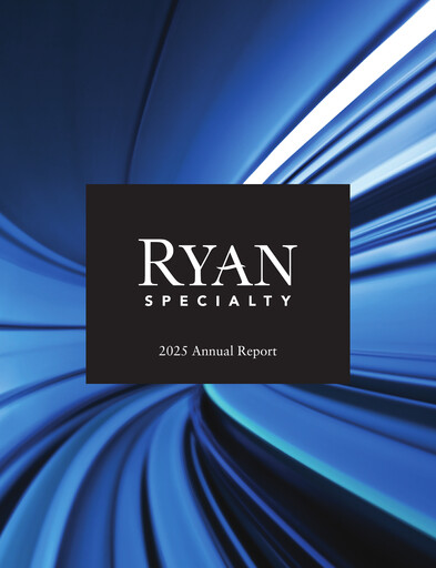 Thumbnail Ryan Specialty Annual Report 2025
