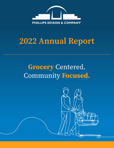 Thumbnail Phillips Edison & Company Annual Report 2022