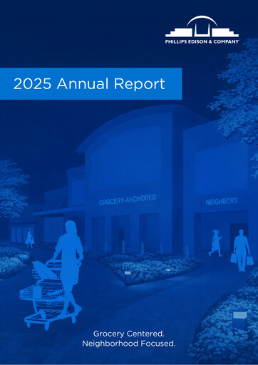 Thumbnail Phillips Edison & Company Annual Report 2025