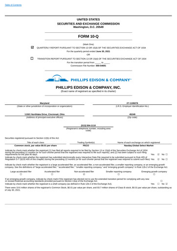Thumbnail Phillips Edison & Company Quarterly Report 2021-q2