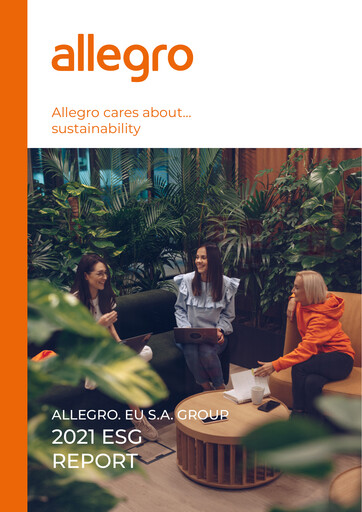 Thumbnail Allegro.eu ESG Report 2021