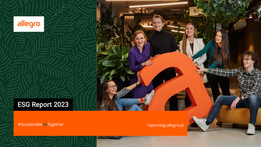Thumbnail Allegro.eu ESG Report 2023