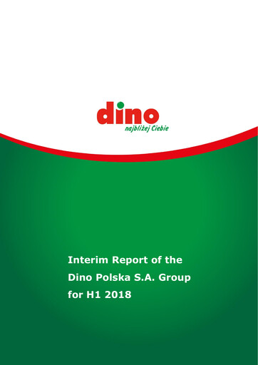 Miniature Dino Polska Rapport semestriel 2018-h1