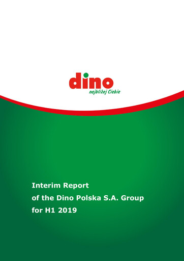 Miniature Dino Polska Rapport semestriel 2019-h1