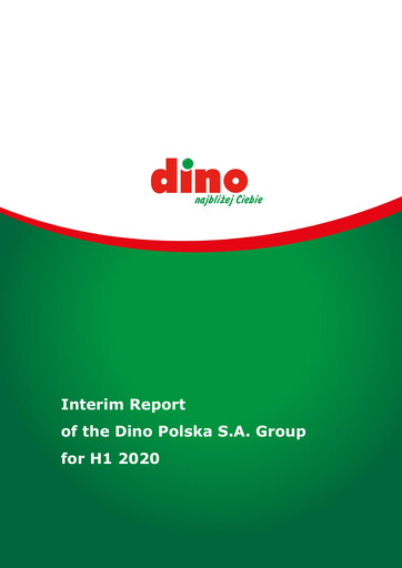 Miniature Dino Polska Rapport semestriel 2020-h1