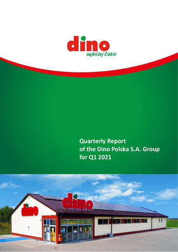Miniature Dino Polska Rapport trimestriel 2021-q1