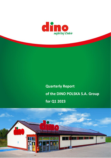 Miniature Dino Polska Rapport trimestriel 2023-q1