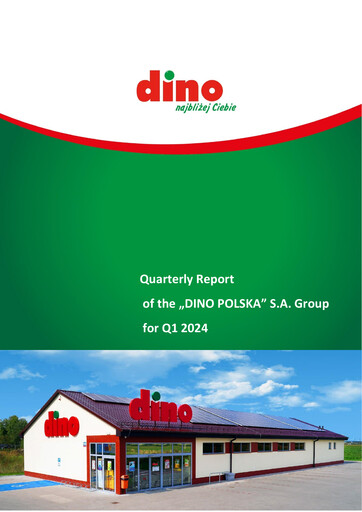 Miniature Dino Polska Rapport trimestriel 2024-q1