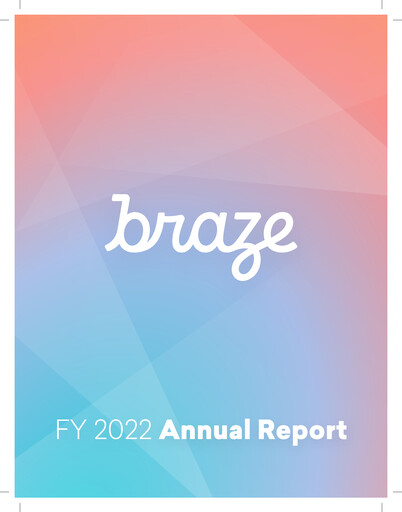 Thumbnail Braze Annual Report 2022