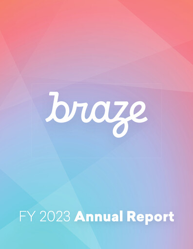 Thumbnail Braze Annual Report 2023