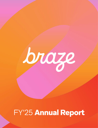 Thumbnail Braze Annual Report 2025
