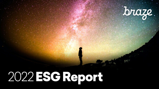 Thumbnail Braze ESG Report 2022