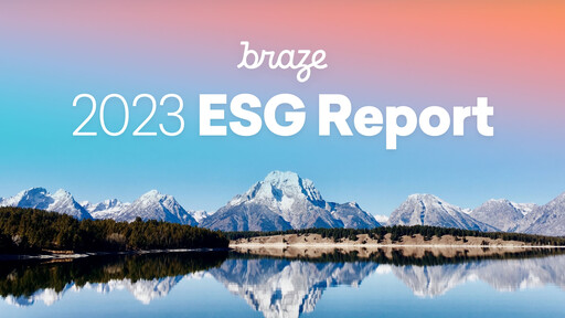 Thumbnail Braze ESG Report 2023