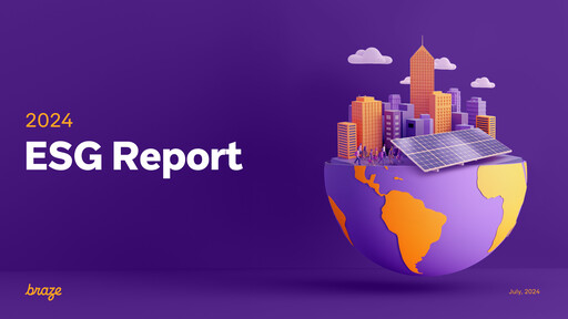 Thumbnail Braze ESG Report 2024