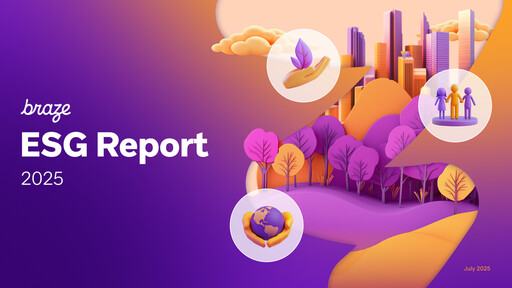 Thumbnail Braze ESG Report 2025