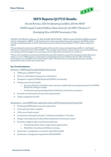 Thumbnail IREN (Iris Energy) Quarterly Report fy2025-q2