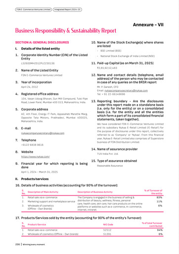 Thumbnail Nykaa ESG Report 2024-2025