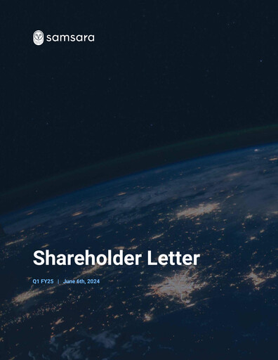 Thumbnail Samsara Quarterly Report 2025-q1