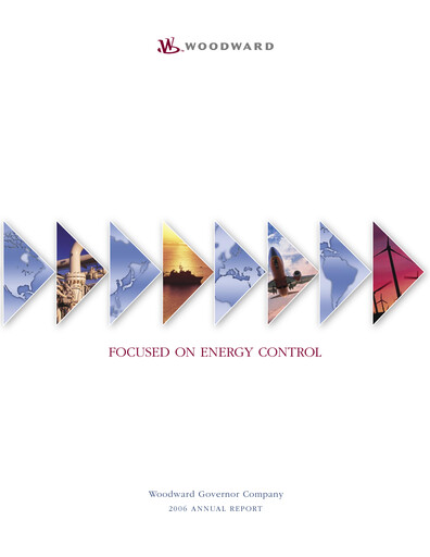 Thumbnail Woodward Annual Report 2006