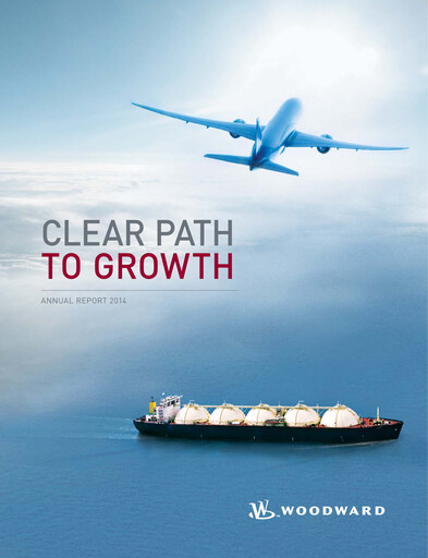 Thumbnail Woodward Annual Report 2014