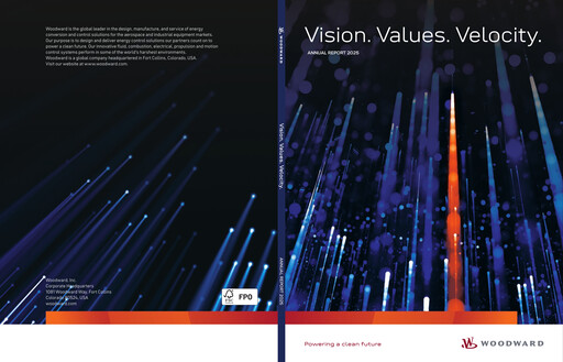 Thumbnail Woodward Annual Report 2025