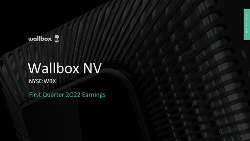 Thumbnail Wallbox Quarterly Report 2022-q1