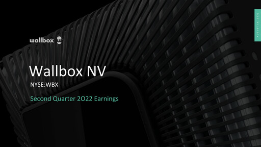 Thumbnail Wallbox Quarterly Report 2022-q2
