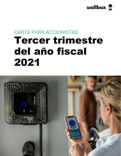Thumbnail Wallbox Quarterly Report 2021-q3