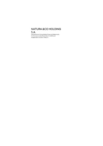 Thumbnail Natura&Co Financial Statement 2020
