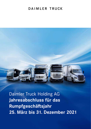 Thumbnail Daimler Truck Financial Statement 2021